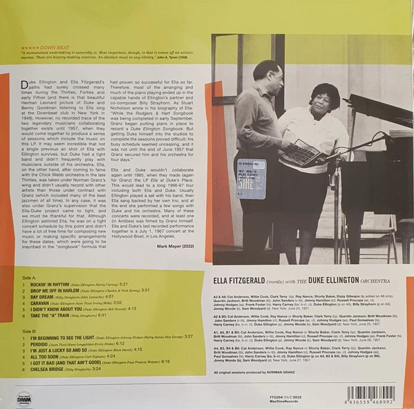 Виниловая пластинка ELLA FITZGERALD BEST OF THE BIG BAND SESSIONS