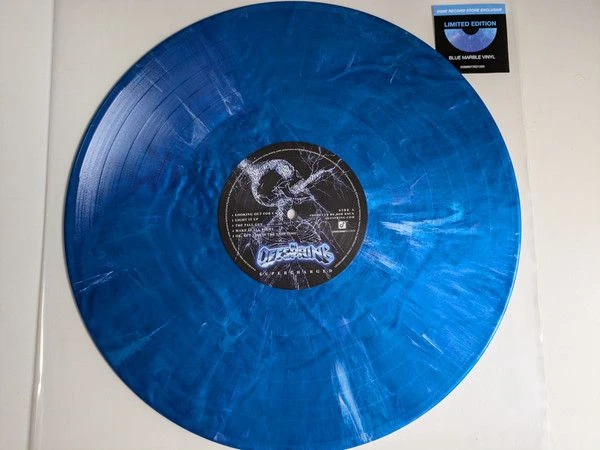 Виниловая пластинка THE OFFSPRING SUPERCHARGED INDIE EXCLUSIVE BLUE MARBLED VINYL EDITION