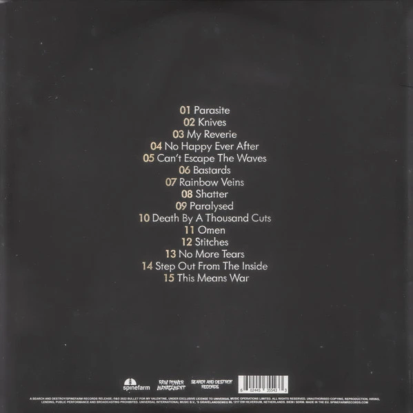 Виниловая пластинка BULLET FOR MY VALENTINE BULLET FOR MY VALENTINE