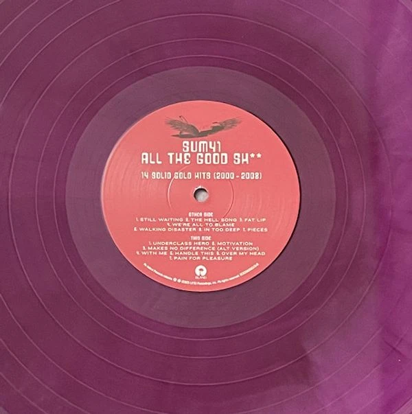 Виниловая пластинка SUM 41 ALL THE GOOD SH**: 14 SOLID GOLD HITS 2000-2008