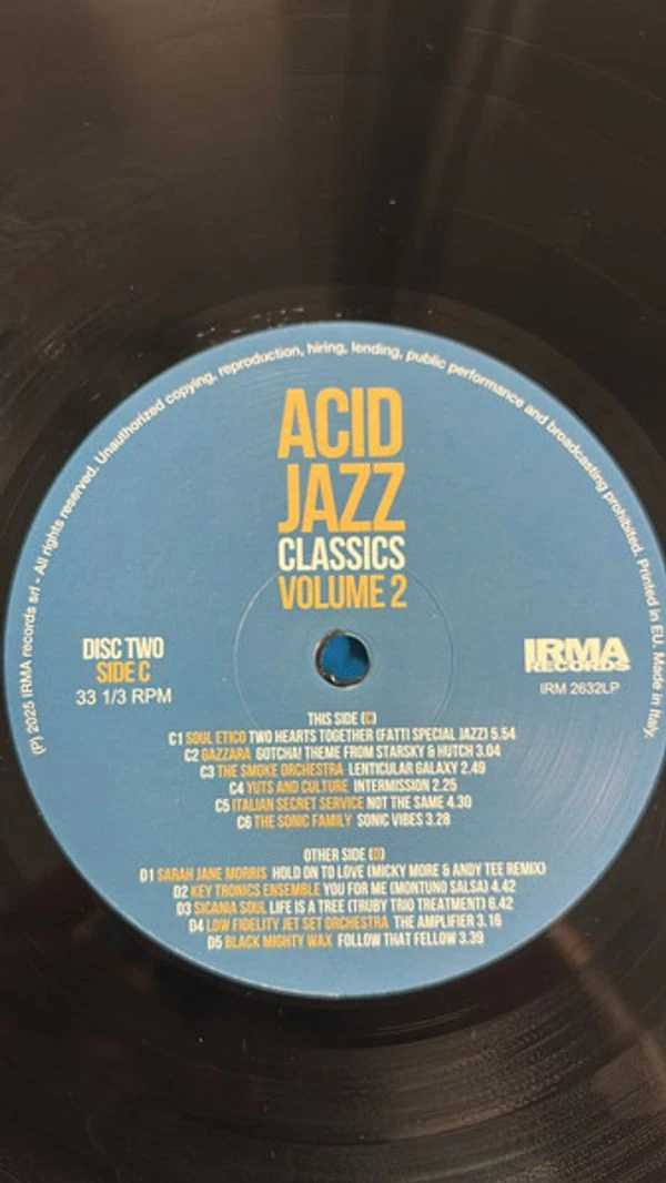 Виниловая пластинка V.A. ACID JAZZ CLASSICS VOLUME 2