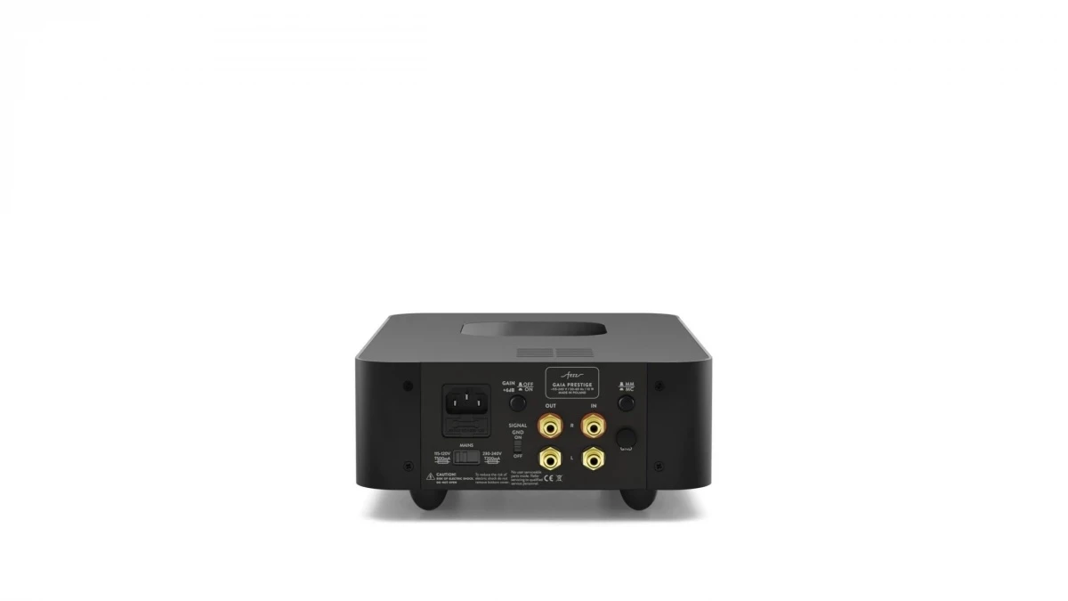 Фонокорректор ламповый FEZZ Gaia PRESTIGE MM/MC EVO Black Ice