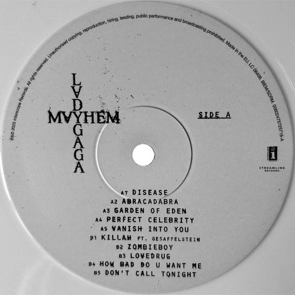Виниловая пластинка LADY GAGA MAYHEM