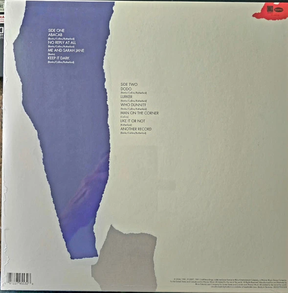 Виниловая пластинка GENESIS ABACAB