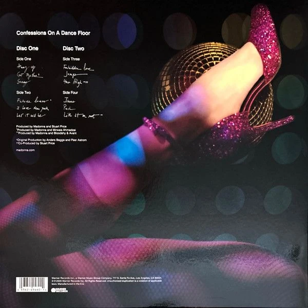 Виниловая пластинка MADONNA CONFESSIONS ON A DANCEFLOOR