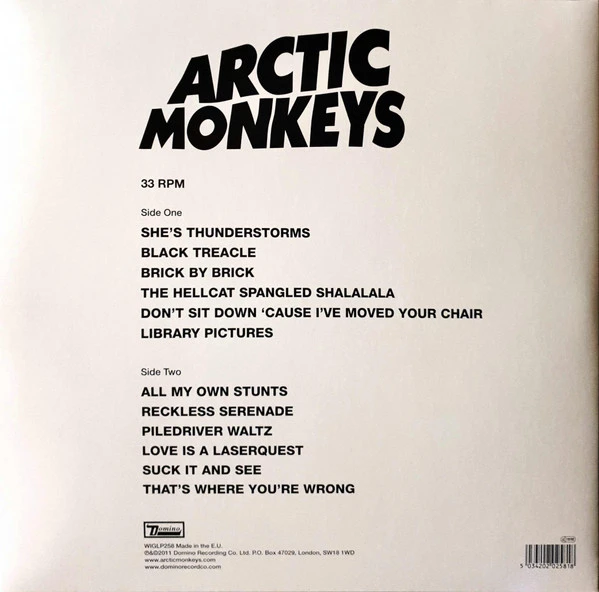 Виниловая пластинка ARCTIC MONKEYS SUCK IT & SEE