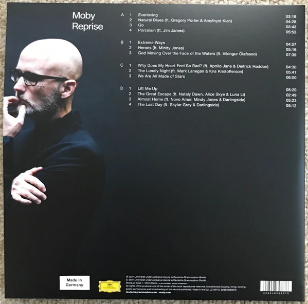 Виниловая пластинка MOBY REPRISE