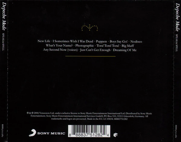 CD DEPECHE MODE — SPEAK & SPELL