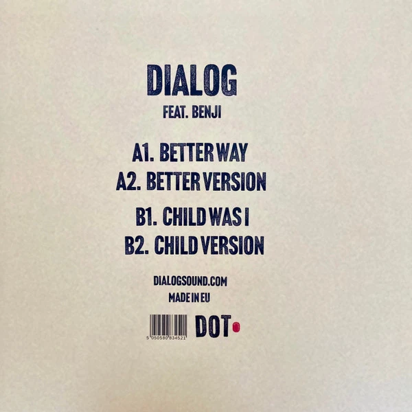 Виниловая пластинка DIALOG DOT 3