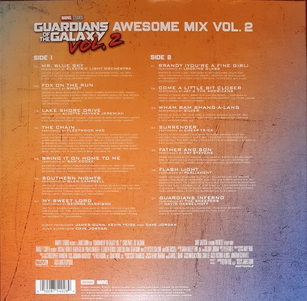 Виниловая пластинка VARIOUS GUARDIANS OF THE GALAXY VOL. 2: AWESOME MIX VOL. 2