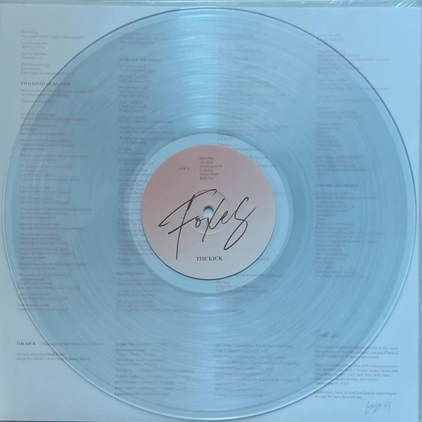 Виниловая пластинка FOXES  THE KICK