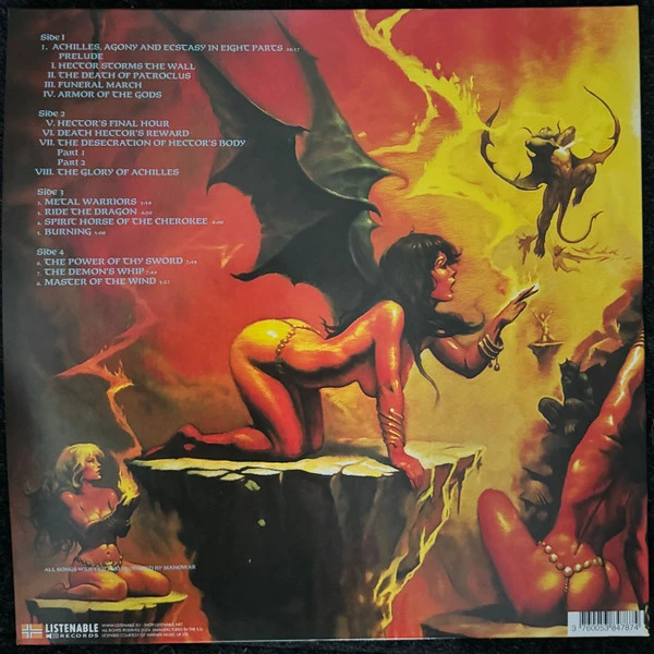 Виниловая пластинка MANOWAR THE TRIUMPH OF STEEL