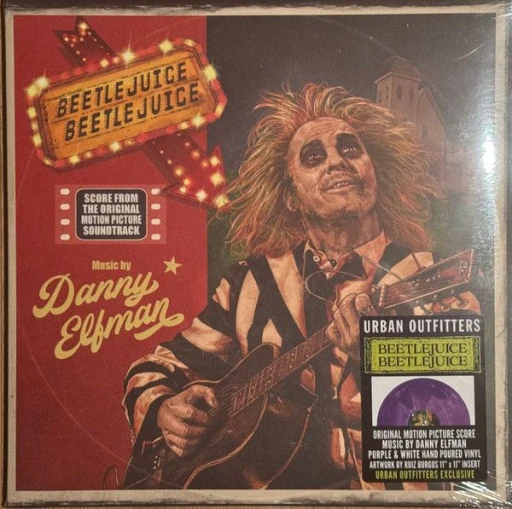 Виниловая пластинка DANNY ELFMAN OST BEETLEJUICE BEETLEJUICE PURPLE VINYL EDITION