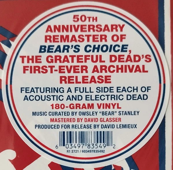 Виниловая пластинка GRATEFUL DEAD HISTORY OF THE GRATEFUL DEAD