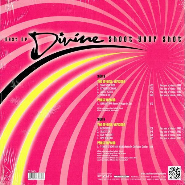 Виниловая пластинка DIVINE SHOOT YOUR SHOT - BEST OF