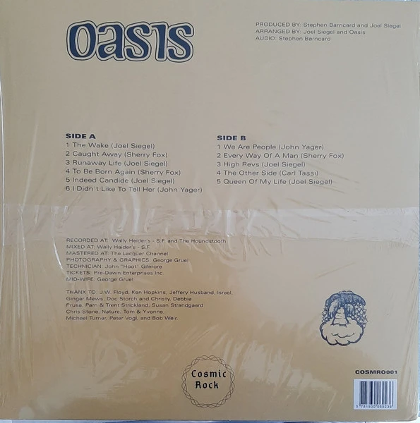 Виниловая пластинка OASIS OASIS