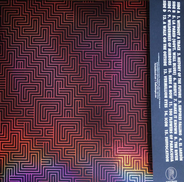 Виниловая пластинка BLACK ANGELS, THE WILDERNESS OF MIRRORS
