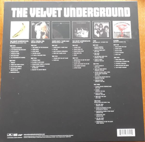 Виниловая пластинка VELVET UNDERGROUND THE VELVET UNDERGROUND