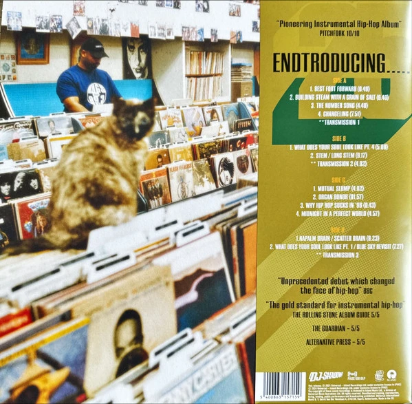 Виниловая пластинка DJ SHADOW ENDTRODUCING