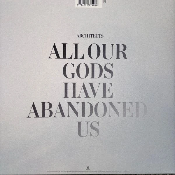 Виниловая пластинка ARCHITECTS ALL OUR GODS HAVE ABANDONED US