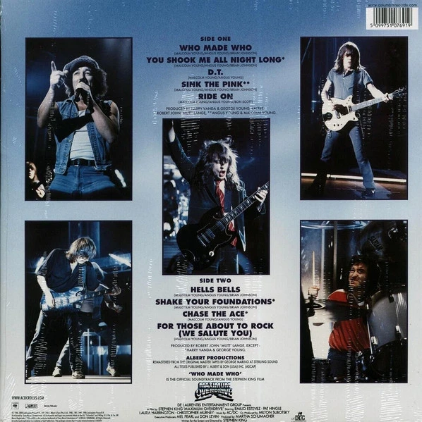 Виниловая пластинка AC/DC Who Made Who