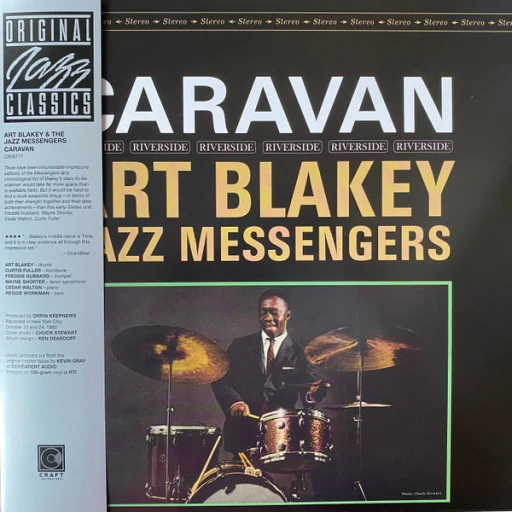 Виниловая пластинка ART BLAKEY & THE JAZZ MESSENGERS CARAVAN