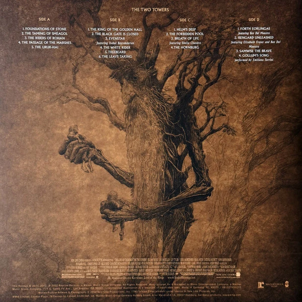 Виниловая пластинка HOWARD SHORE OST LORD OF THE RINGS: THE TWO TOWERS