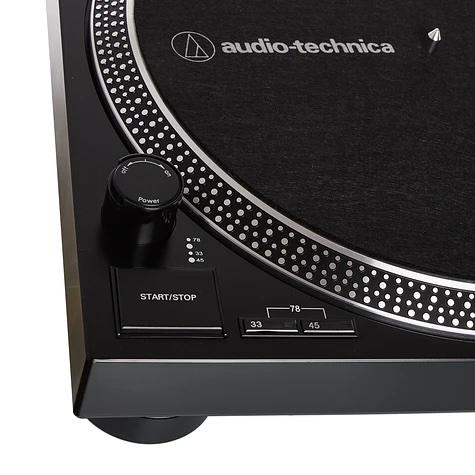 Audio-Technica AT-LP120X - панель управления, прямой привод