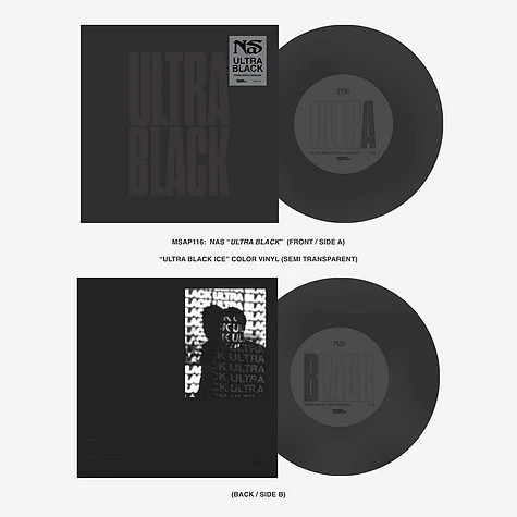 Виниловая пластинка NAS ULTRA BLACK