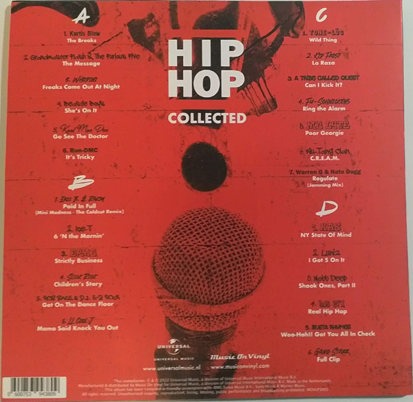 Виниловая пластинка VARIOUS HIP HOP COLLECTED