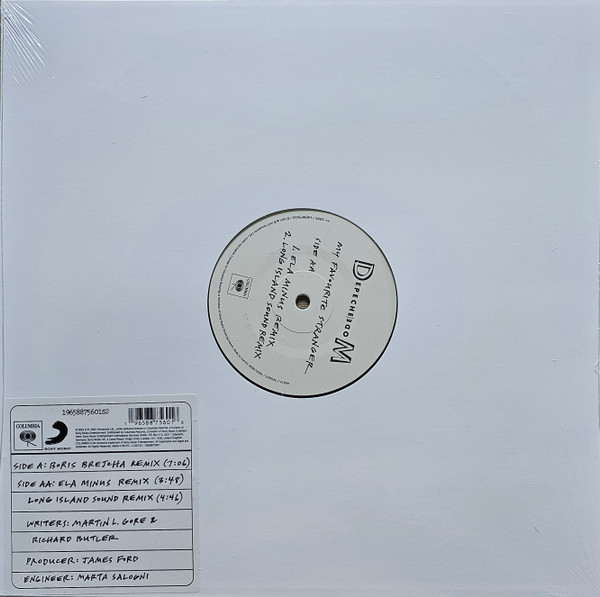 Виниловая пластинка DEPECHE MODE MY FAVOURITE STRANGER (REMIXES)