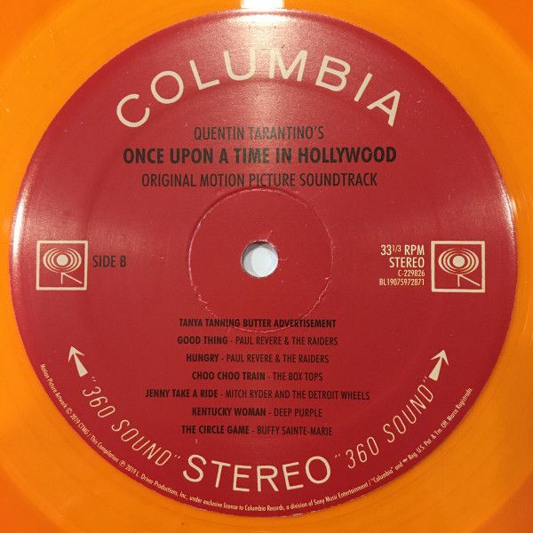 Виниловая пластинка VARIOUS OST QUENTIN TARANTINO'S ONCE UPON A TIME IN HOLLYWOOD