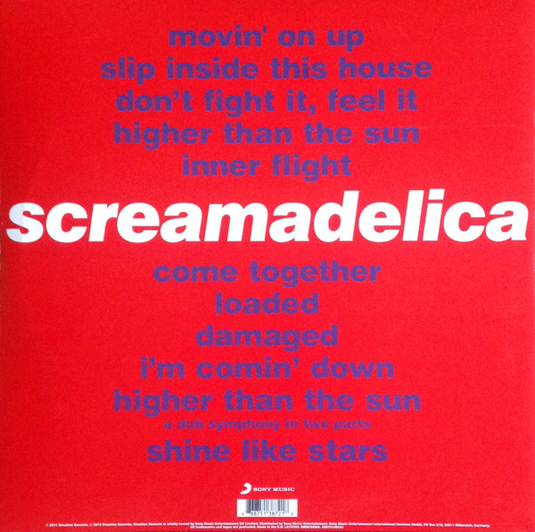 Виниловая пластинка PRIMAL SCREAM SCREAMADELICA