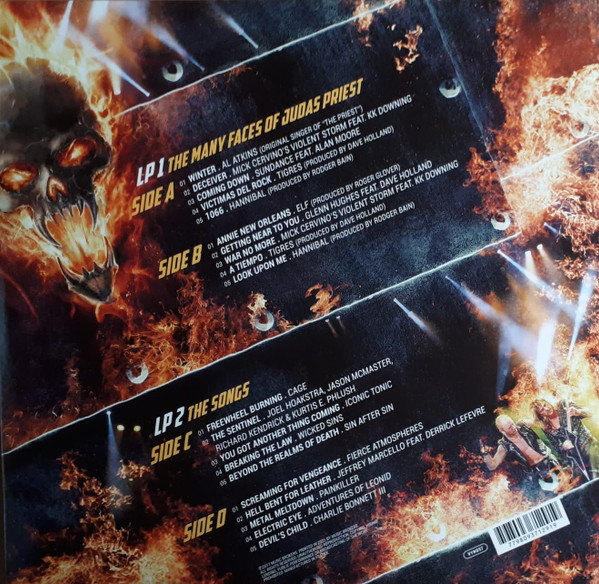 Виниловая пластинка VARIOUS  THE MANY FACES OF JUDAS PRIEST