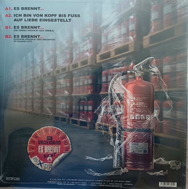 Виниловая пластинка TILL LINDEMANN ES BRENNT BLACK VINYL EDITION