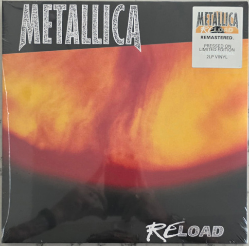 Виниловая пластинка METALLICA RELOAD REMASTERED 2025 LIMITED TRANSLUCENT YELLOW VINYL
