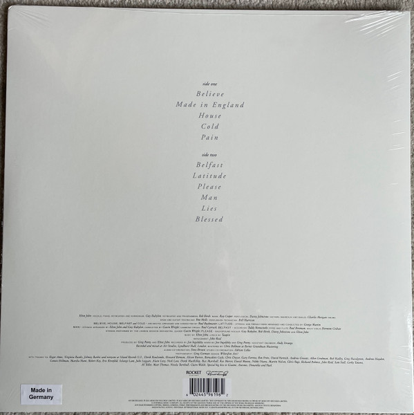 Виниловая пластинка ELTON JOHN Made In England