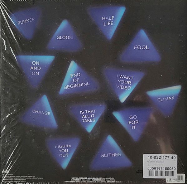 Виниловая пластинка DJO DECIDE BLUE VINYL EDITION