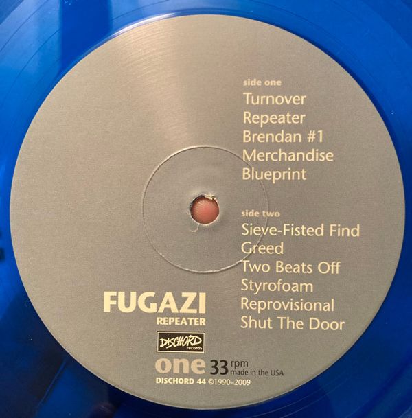 Виниловая пластинка FUGAZI REPEATER