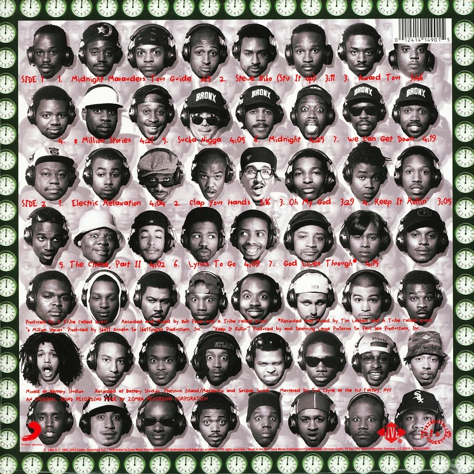 Виниловая пластинка A TRIBE CALLED QUEST Midnight Marauders