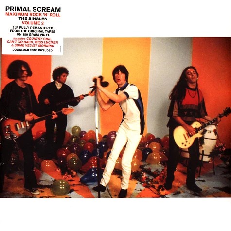 Виниловая пластинка PRIMAL SCREAM MAXIMUM ROCK & ROLL: THE SINGLES