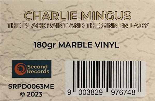 Виниловая пластинка CHARLES MINGUS THE BLACK SAINT AND THE SINNER LADY GREY MARBLE