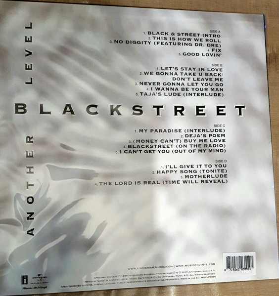 Виниловая пластинка BLACKSTREET  ANOTHER LEVEL