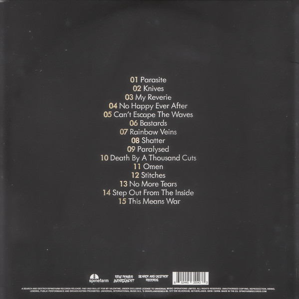 Виниловая пластинка BULLET FOR MY VALENTINE BULLET FOR MY VALENTINE