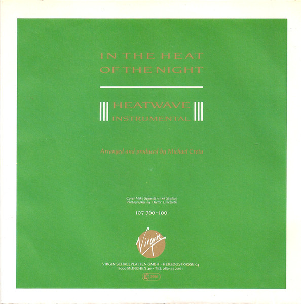 Виниловая пластинка SANDRA IN THE HEAT OF THE NIGHT (VG/VG 7``)