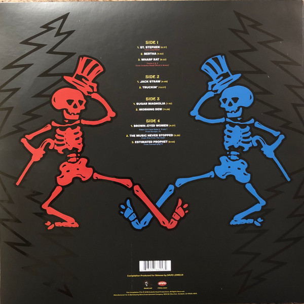Виниловая пластинка GRATEFUL DEAD BEST OF THE GRATEFUL DEAD LIVE