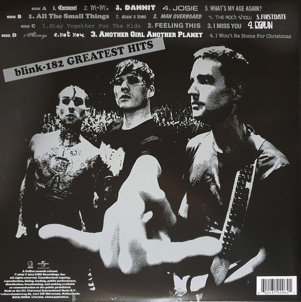 Виниловая пластинка BLINK-182 Greatest Hits