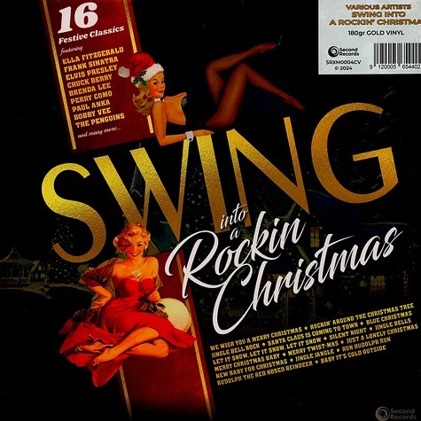 Виниловая пластинка VARIOUS SWING INTO A ROCKIN CHRISTMAS 16 FESTIVE CLASSICS