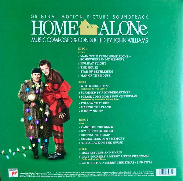 Виниловая пластинка JOHN WILLIAMS OST HOME ALONE