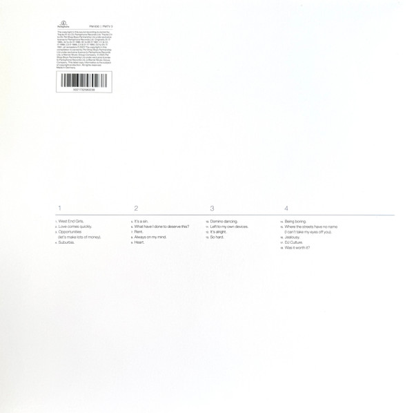 Виниловая пластинка PET SHOP BOYS Discography 2023 Remastered